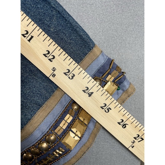 Indigo Moon Jacket‎ Womens Denim 1X - Picture 8 of 11